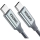 Дата кабель USB-C to USB-C 1.8m USB 3.1 PD100W Choetech (XCC-1002) - изображение 1