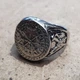 Перстень (aer-023) Vegvisir (Вегвізир з сокирами), Розмір (діаметр, мм) Розмір 18 - изображение 1