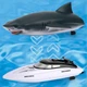 Катер на радиоуправлении Speedboat SHARK 2 в 1 игрушка акула на радиоуправлении - изображение 7