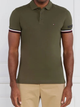 Поло довге чоловіче Tommy Hilfiger Slim Fit MW0MW31549 XL Хакі (8720644203149) - зображення 1