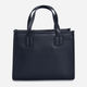 Torebka shopper damska Tommy Hilfiger Th City Summer Mini Tote AW0AW14875 Space Blue (8720644241578) - obraz 2