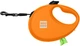 Поводок-рулетка для собак WAUDOG R-leash с контейнером для пакетов светоотражающая лента L до 40 кг 5 м Оранжевый (26294Collar) - изображение 3