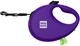 Поводок-рулетка для собак WAUDOG R-leash с контейнером для пакетов светоотражающая лента L до 40 кг 5 м Фиолетовый (26299Collar) - изображение 3