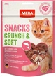 Лакомство Mera SNACKS Crunch & Soft Lachs снеки для котов с лососем 200 г (4025877833038) - изображение 1