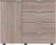 Комод Doros GС1 100х40х81.2 см Дуб сонома (41510077) - изображение 3