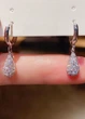 Женские серьги Слезы Солнца No Brand 822-01 Серебряный - изображение 2