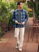 Джинсы Slim Fit мужские Uniqlo 503796970 W34L32 Белые (1159786657) - изображение 15