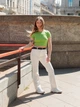 Джинсы Regular Fit женские Uniqlo 984237302 27 Белые (1159787155) - изображение 11
