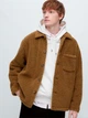 Куртка демисезонная Шерпа мужская Uniqlo 872638935 L Коричневая (1159786677) - изображение 1