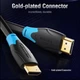 Кабель Vention HDMI - HDMI, v2.0, 4K 60Hz, 4K 30Hz, 1080P 60Hz 1.5 м (AACBG) - изображение 2
