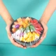 Пакети для зберігання продуктів у холодильнику на гумці для тарілок, кришка-чохол на тарілку UKC 500 шт - зображення 6