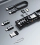 Адаптер для зберігання MicroSD карт та сім карт McDodo Nano SIM, microSD, TF Black - зображення 2