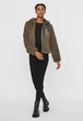Экокожушок, куртка тедди Vero Moda 10247343 XS Хаки - изображение 3
