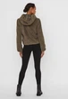 Экокожушок, куртка тедди Vero Moda 10247343 S Хаки - изображение 4