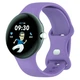 Ремешок Silicone для смарт-часов Google Pixel Watch purple - изображение 1