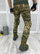 Брюки с наколенниками TACTICAL COMBAT LOGOS пиксель чоловічи розмір 2XL - зображення 3