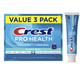 Зубна паста відбілююча Crest Pro Health Clean Mint 3 шт 365 г для відбілювання від карієсу з відбіленням американська паста крест прохелс з ментолом - зображення 1