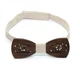 Галстук Бабочка деревянный Gofin wood 11,5х4,5 см (acs0002943) - изображение 4