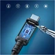 Дата кабель USB-C to USB-C 0.8m USB 4 100W 40Gbps 8K60Hz Choetech (XCC-1028) - изображение 3