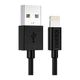 Дата кабель USB 2.0 AM to Lightning 1.2m 2.4A MFI Choetech (IP0026) - изображение 1