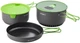 Zestaw naczyń Optimus Terra Camp 4 Pot Set 6 części Czarny-limonkowy (8020677) - obraz 2