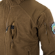 Кофта Alpha Hoodie Tactical Jacket - Grid Fleece Helikon-Tex Coyote M - изображение 8