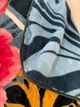 Плед стрижений з тиснений Версаль бірюза Євро 200х240, 3,5г. - зображення 4