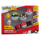 Figurki Jazwares Pokemon Clip 'n' Go Poke Ball Belt Set (Ultra Ball, Poke Ball, Nest Ball, Scorbunny,Pikachu, Red Belt) (PKW2857) (191726458319) - obraz 1