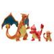 Figurki Jazwares Pokemon Select Evolution Multipack - Charmander, Charmeleon, Charizard (PKW2777) (191726434429) - obraz 4