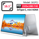 Монитор портативный 161FCJ / 16.1 '' / IPS / 1920x1080 / Type-C / HDMI / jack 3.5 мм / второй экран - изображение 1