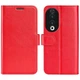 Классический чехол-книжка Deexe Wallet Style для Honor 90 - Red - изображение 1
