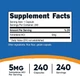 Йохимбин Nutricost Yohimbine HCl 5mg 240 капсул - изображение 2