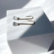 Серьги позолота Xuping Подвеска с камнем капля Золото 39 мм S15051 - изображение 4