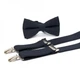 Набор подтяжки и бабочка Gofin suspenders 6х11 см (180-185х3,5 см) 000141143 - изображение 2