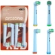 Дитячі насадки ProZone 100% сумісні з ORAL-B/Braun - PRO-X Kids (4шт) Сині - зображення 2
