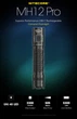 Мощный дальнобойный ручной фонарь Nitecore MH12 Pro (UHi 40 LED, 3300 Люмен, 5300мАч, 505м) - изображение 2