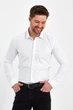 Сорочка однотонна Trend Collection 406-7 Білий 2XL - зображення 12