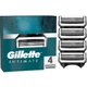 Сменные картриджи для бритья (лезвия кассеты) Gillette Intimate 4 шт. для интимных зон с улучшенными смазывающими полосками - изображение 1