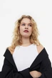 Топ H&M 3XL белый 15091049251 - изображение 2