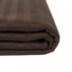 Простынь Iris Home Отель Сатин Страйп 1*1 кофе 240*260 (svt-2000022278928) - изображение 3