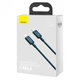 Кабель BASEUS Type-C to Lightning Superior Series Fast Charging Data Cable |1m, 20W| (CATLYS-A03) blue - изображение 2