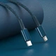 Кабель BASEUS Type-C to Lightning High Density Braided Fast Charging Data Cable |1m, 20W| (CATLGD-03) - зображення 4