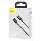 Кабель BASEUS Type-C to Lightning Superior Series Fast Charging Data Cable |200 см, 20Вт| (CATLYS-C03) black - изображение 2