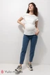Стильные джинсы для беременных Юла Мама Sheldon denim M темно-голубой (DM-23.011) - изображение 1