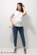 Стильные джинсы для беременных Юла Мама Sheldon denim M темно-голубой (DM-23.011) - изображение 3
