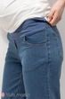 Стильные джинсы для беременных Юла Мама Sheldon denim M темно-голубой (DM-23.011) - изображение 6