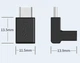 Переходник адаптер угловой USB Type-C M/F 10Gbps eXpert Type-3 (48640) - изображение 2