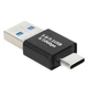 Переходник адаптер USB Type-С 3.1 - USB M/M 10Gbps eXpert Type-4 Black, металл (48641) - изображение 2