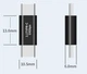 Переходник адаптер прямой USB Type-С 3.1 M/M 10Gbps eXpert Type-1 Black (металл) (48638) - изображение 2