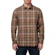 Сорочка тактична 5.11 Tactical Igor Plaid Long Sleeve Shirt Umber Brown Plaid S (72529-705) - изображение 1